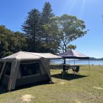 Assisted camping Camping at the Basin